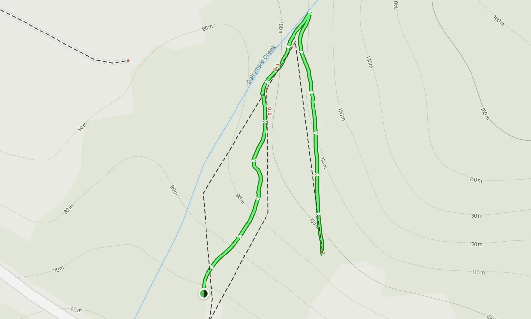 Dalrymple Creek Trail Map