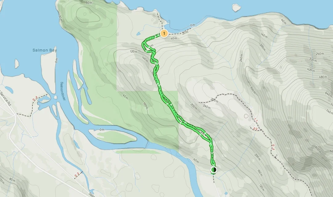 Port H'Kusam Trail Map