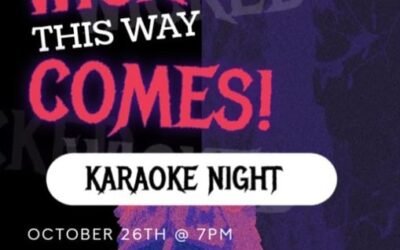 Something Wicked This Way Comes – Karaoke Night At The Crossroads Restaurant