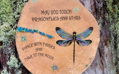 Dragonfly Wall Plaque – Wood Art By Carole’s Inspirations