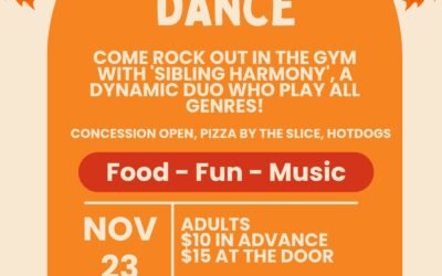 Fall Family Dance – November 23rd