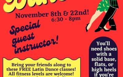 Intro To Latin Dance – November 8th and 22nd