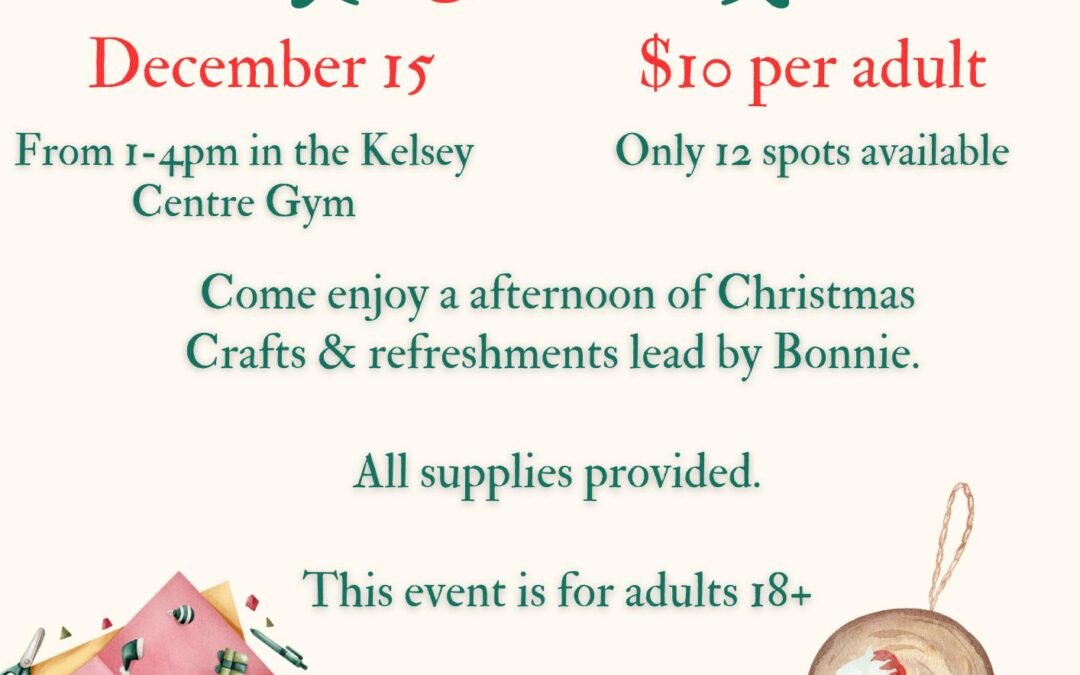 Christmas Crafting With Bonnie - December 15th