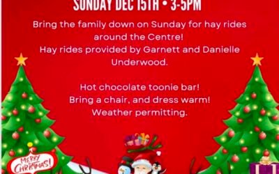 Christmas Hay Rides – December 15th