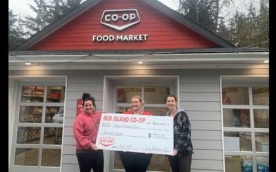 Mid Island Co-op Provides $4000 Grant To Sayward Elementary School Hot Lunch Program