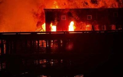 Devastating Fire Destroys Historic Telegraph Cove Resort