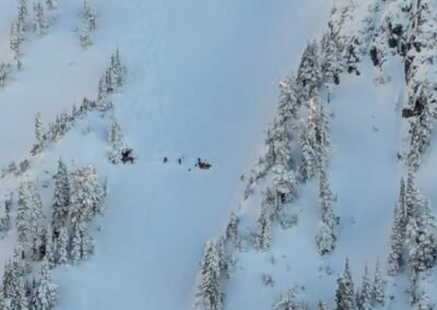 Search And Rescue Finds 35 Year Old Skier Unconscious After Significant Fall On North Vancouver Island's Mount Cain