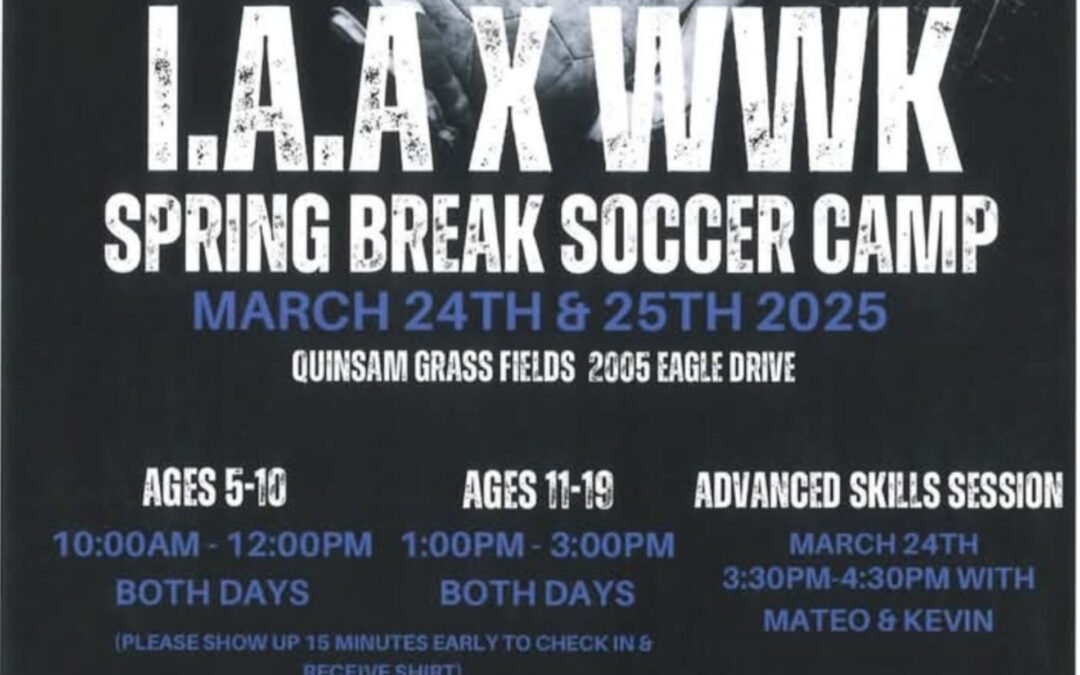 IAAX WWK Spring Break Soccer Camp - March 24-25