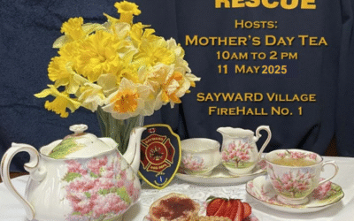 Sayward Volunteer Fire Department Annual Mothers Day Tea – May 11th