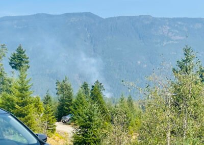New Wild Fire Between Campbell River And Sayward Classified As Out Of Control