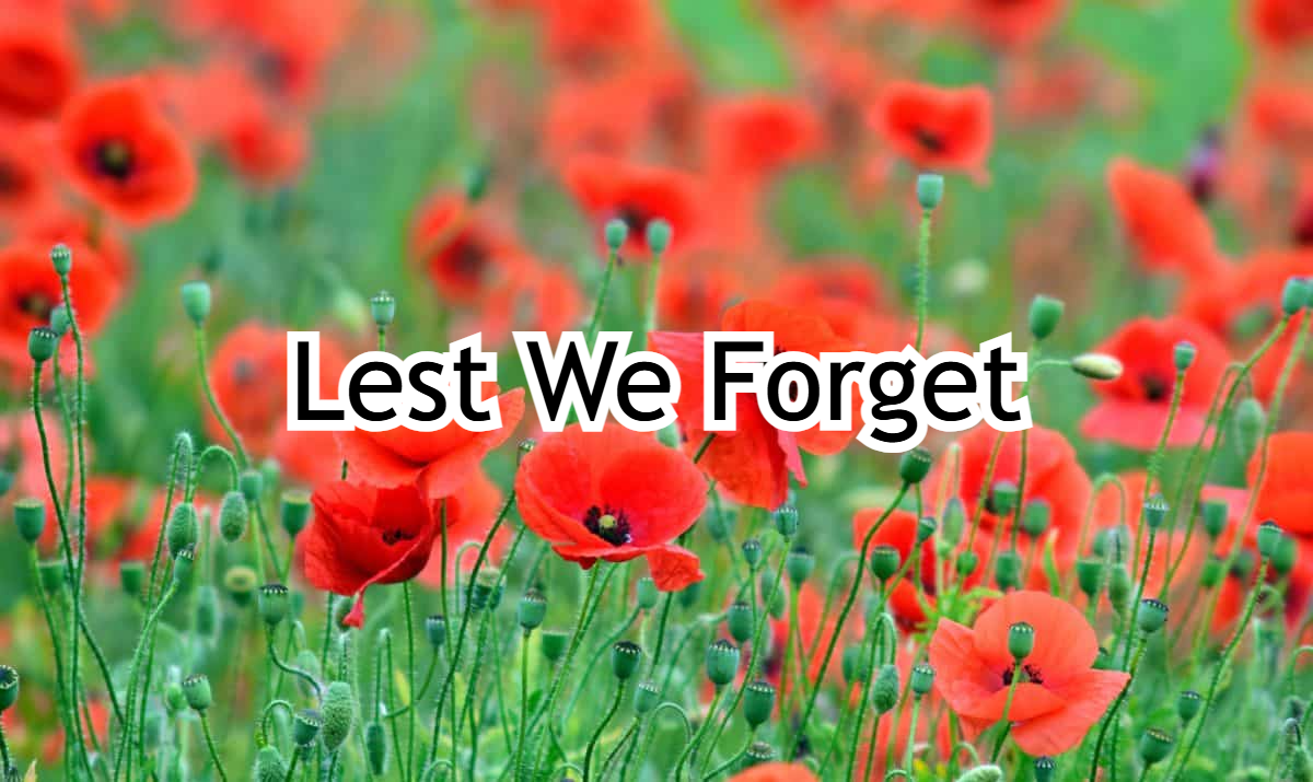 Lest We Forget