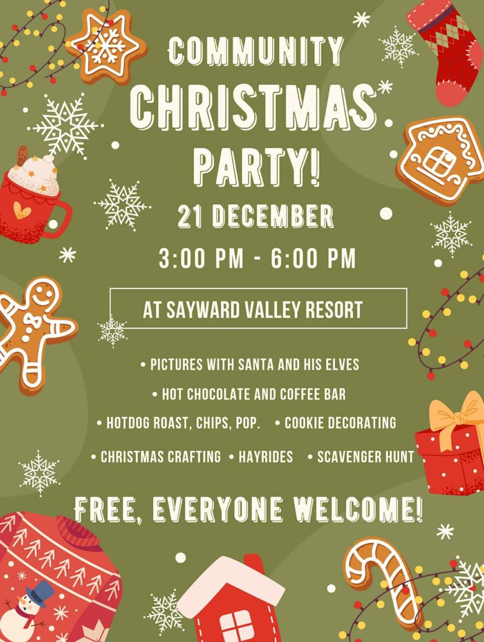 Sayward Valley Resort Invites Community To Festive Christmas Party