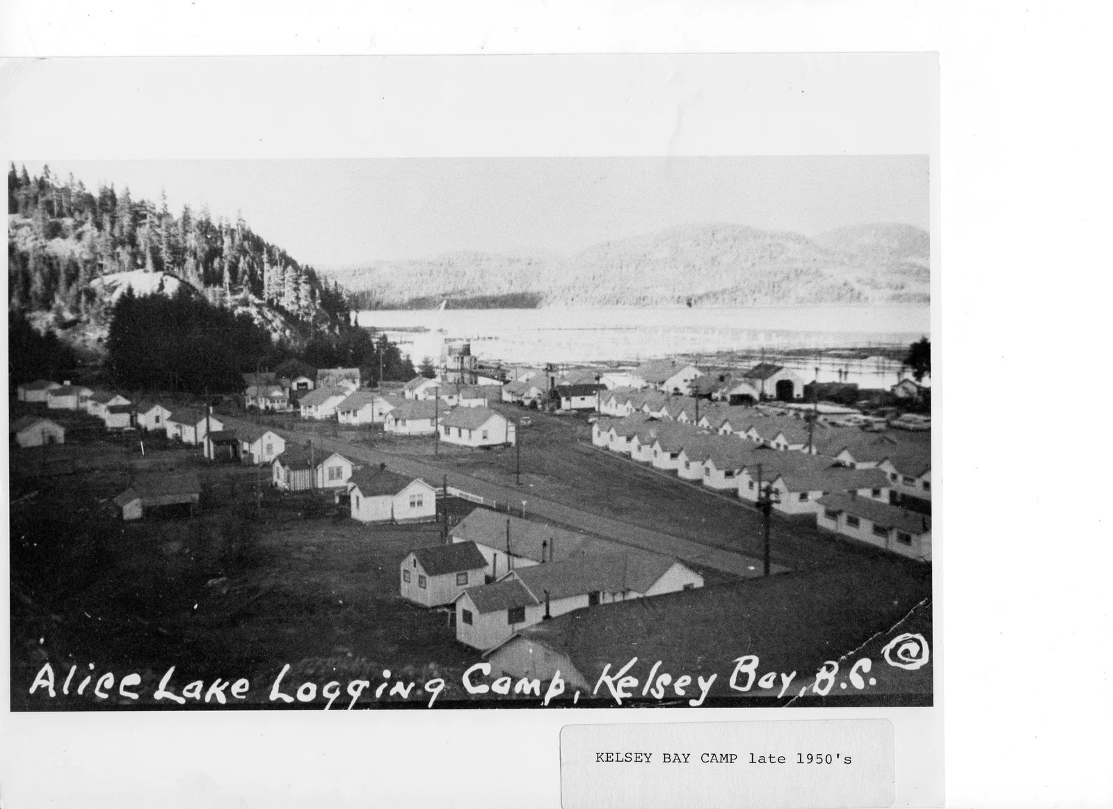 Alice Lake Logging Camp At Kelsey Bay