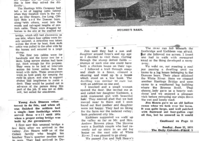 Building a Lifeline The Story of Sayward’s 1918 Swing Bridge