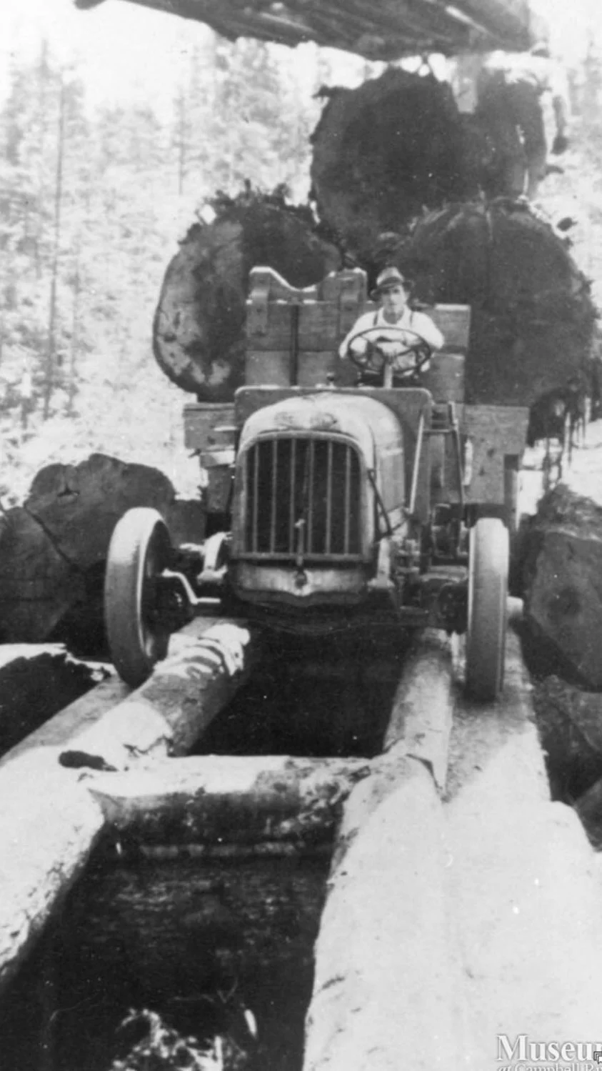 Federal Logging Trucks, The Workhorses Of Sayward's Forest Industry Circa