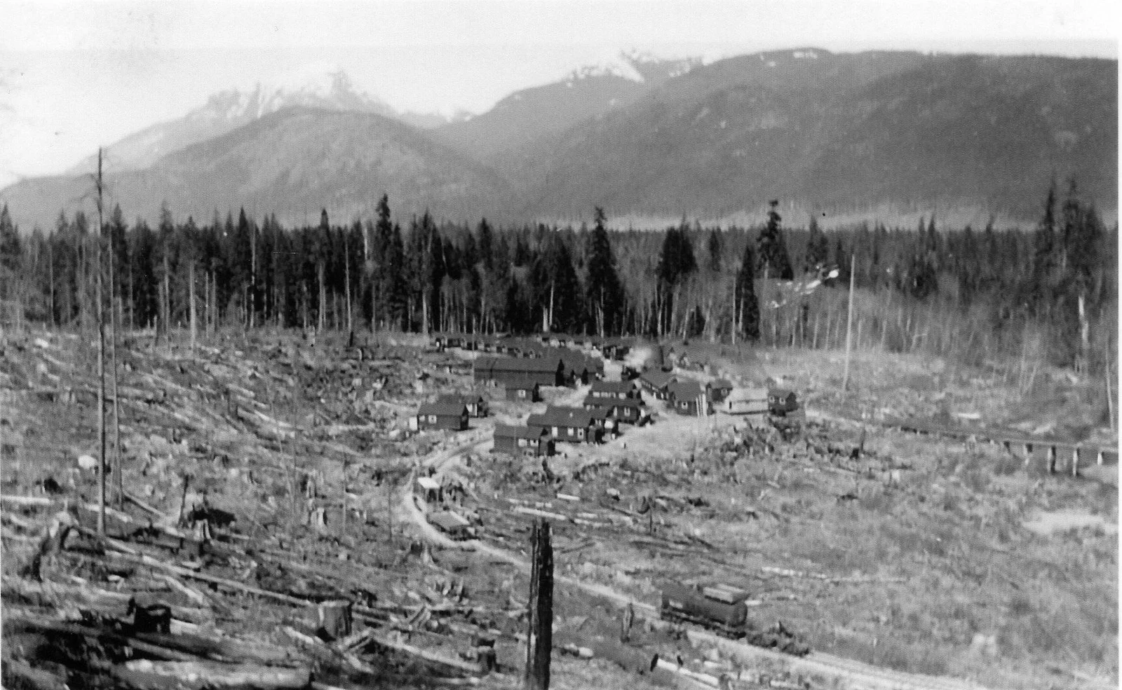 Life and Labor at Kelsey Bay Logging Camp 2 (Circa 1950s)