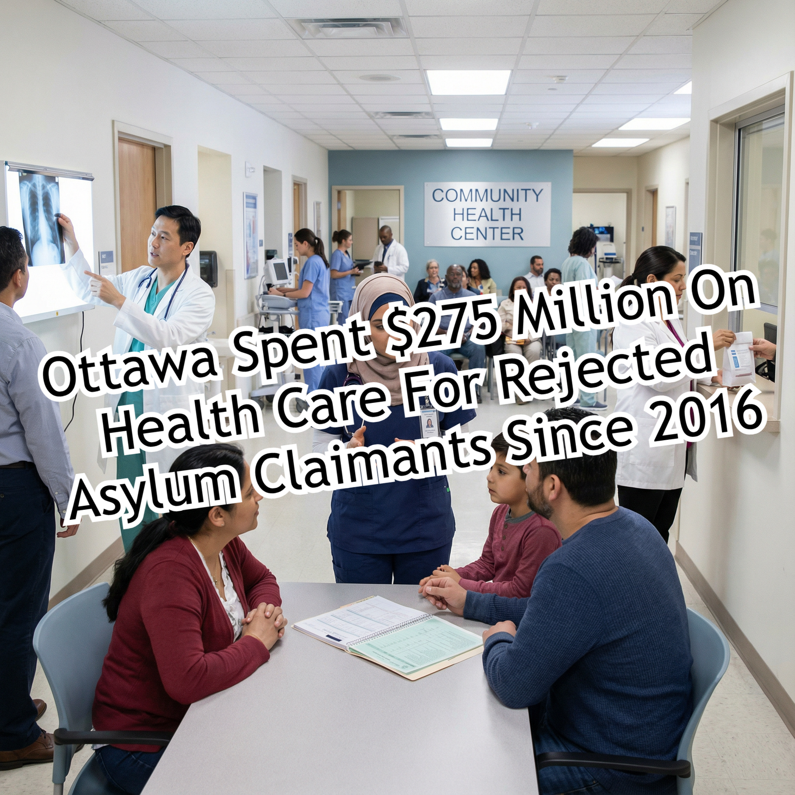 Ottawa Spent $275 Million On Health Care For Rejected Asylum Claimants Since 2016