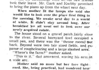 Settlers For Salmon River Carving A Life From The Wilderness