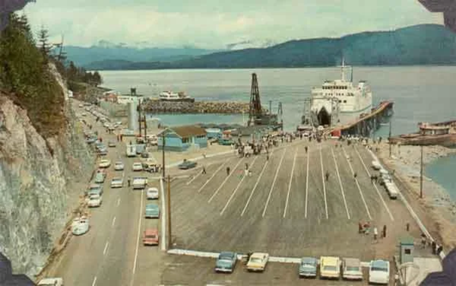 The Queen Of Prince Rupert Was A Gateway To The North From Kelsey Bay In The 1970s