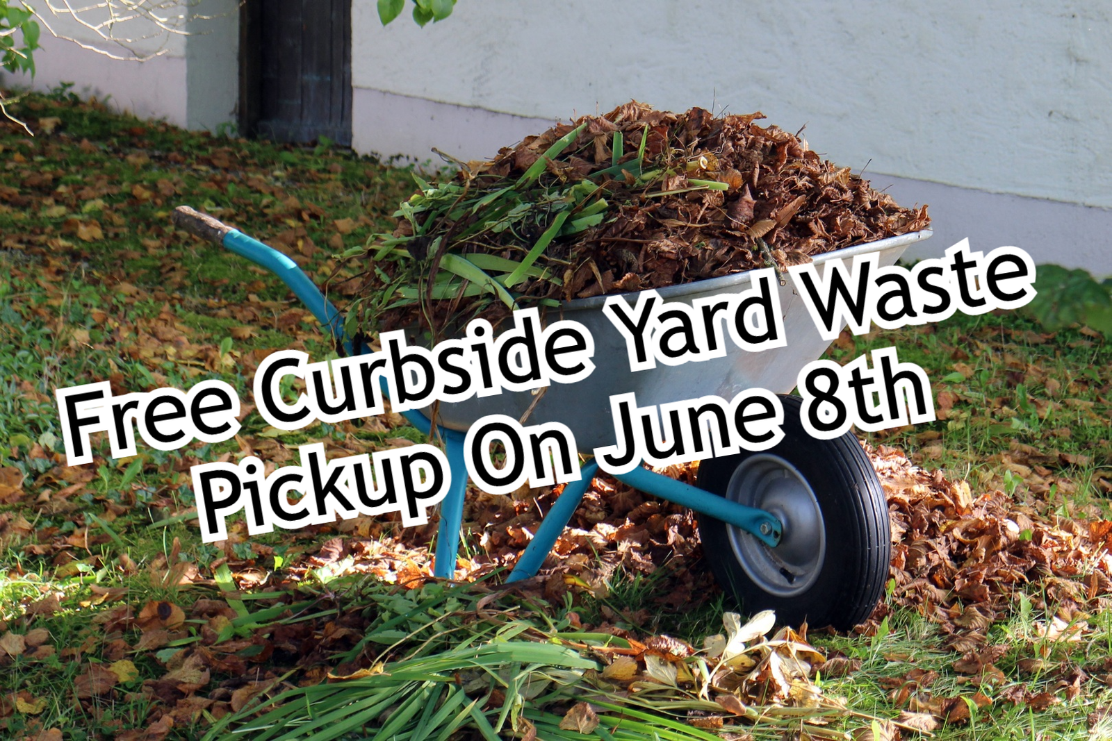 Free Curbside Yard Waste Pickup On June 8th