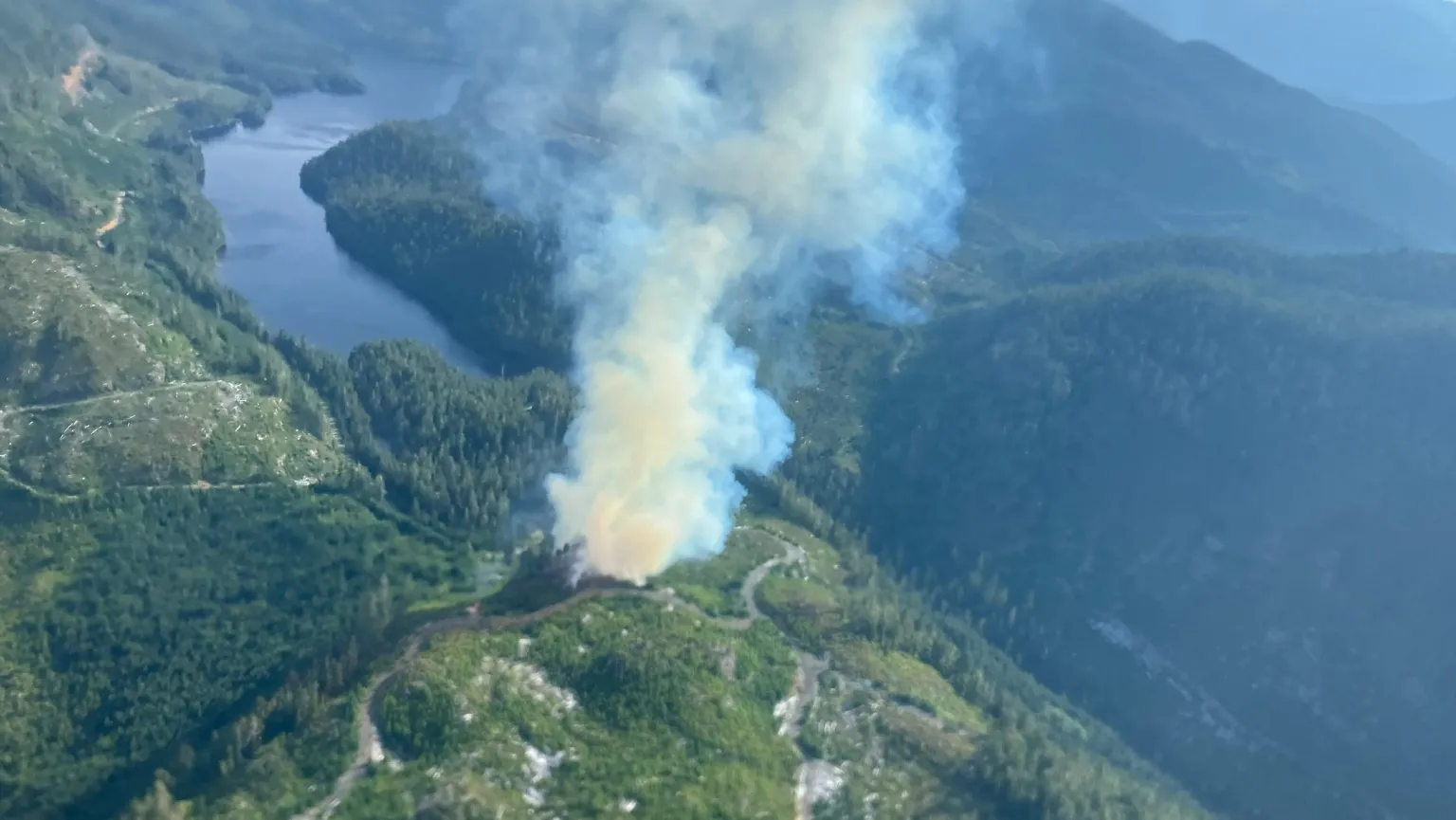 Vancouver Island Wildfire
