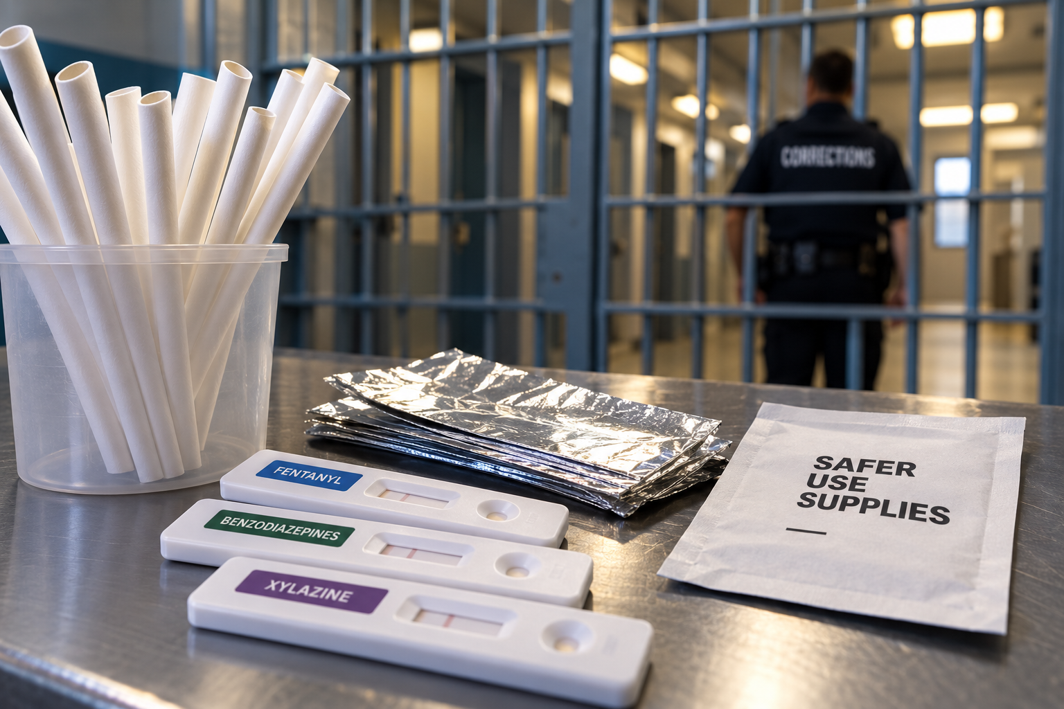 Canada to Distribute Paper Straws and Drug Testing Supplies in Federal Prisons