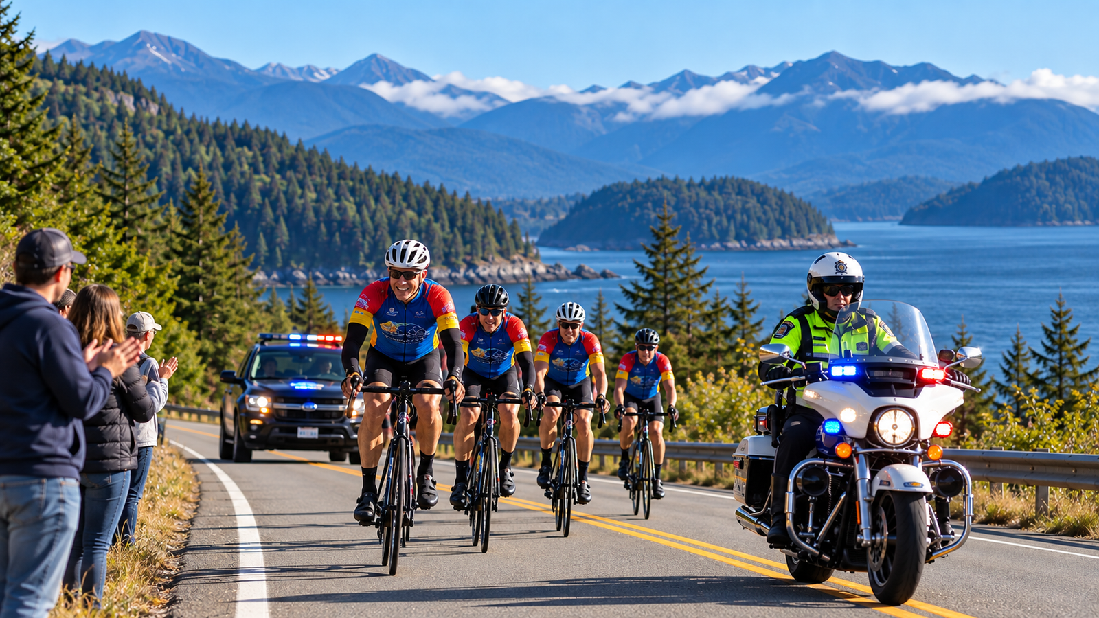 North Island Communities Rally Behind Tour de Rock Riders During Grueling Ride