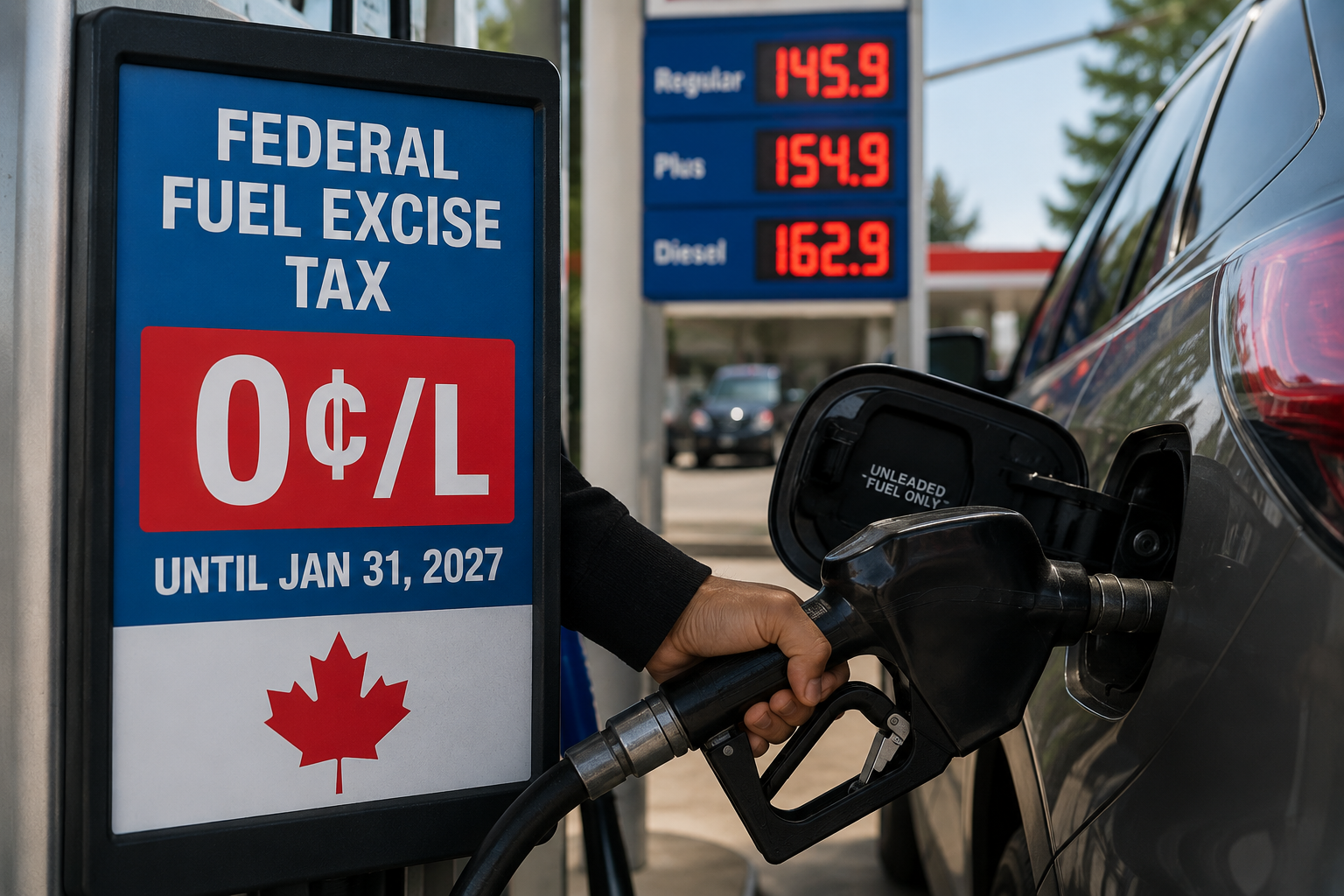 Ottawa Extends Federal Fuel Tax Relief Into