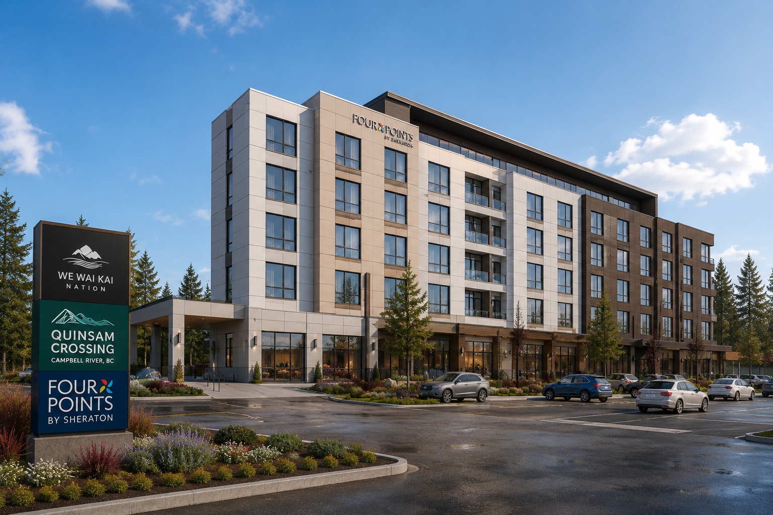 Six Years in the Making Four Points by Sheraton Finally Breaks Ground in Campbell River